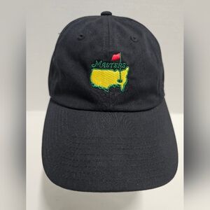 Black Masters Golf Cap